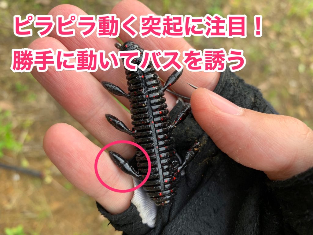 issei沈み蟲の釣れるポイント画像