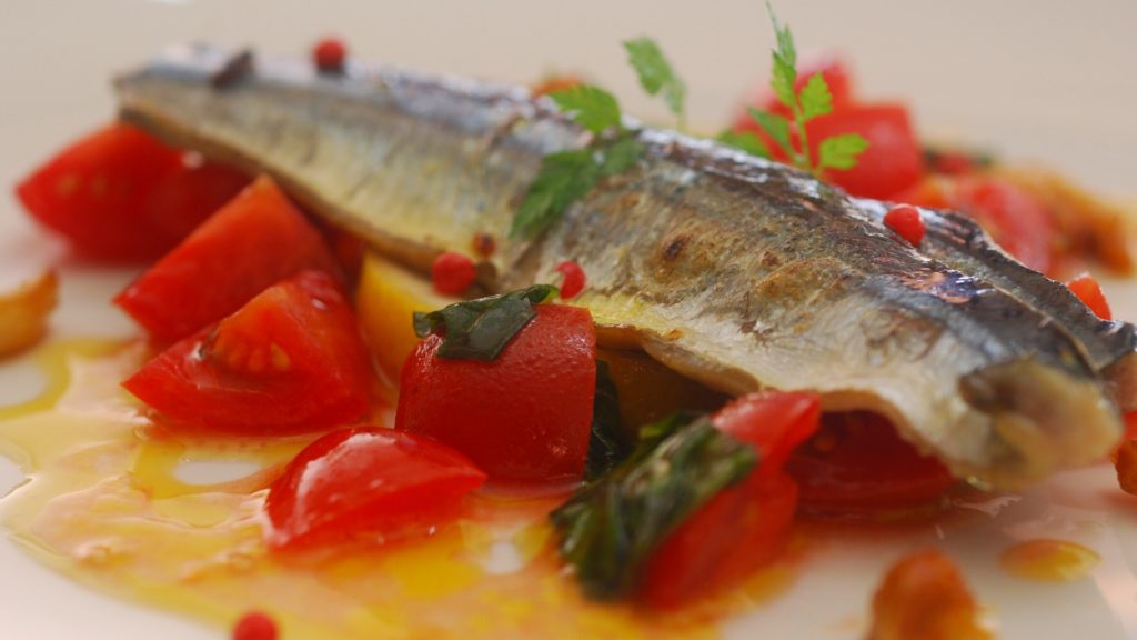 サンマのアヒージョ作り方レシピ_1