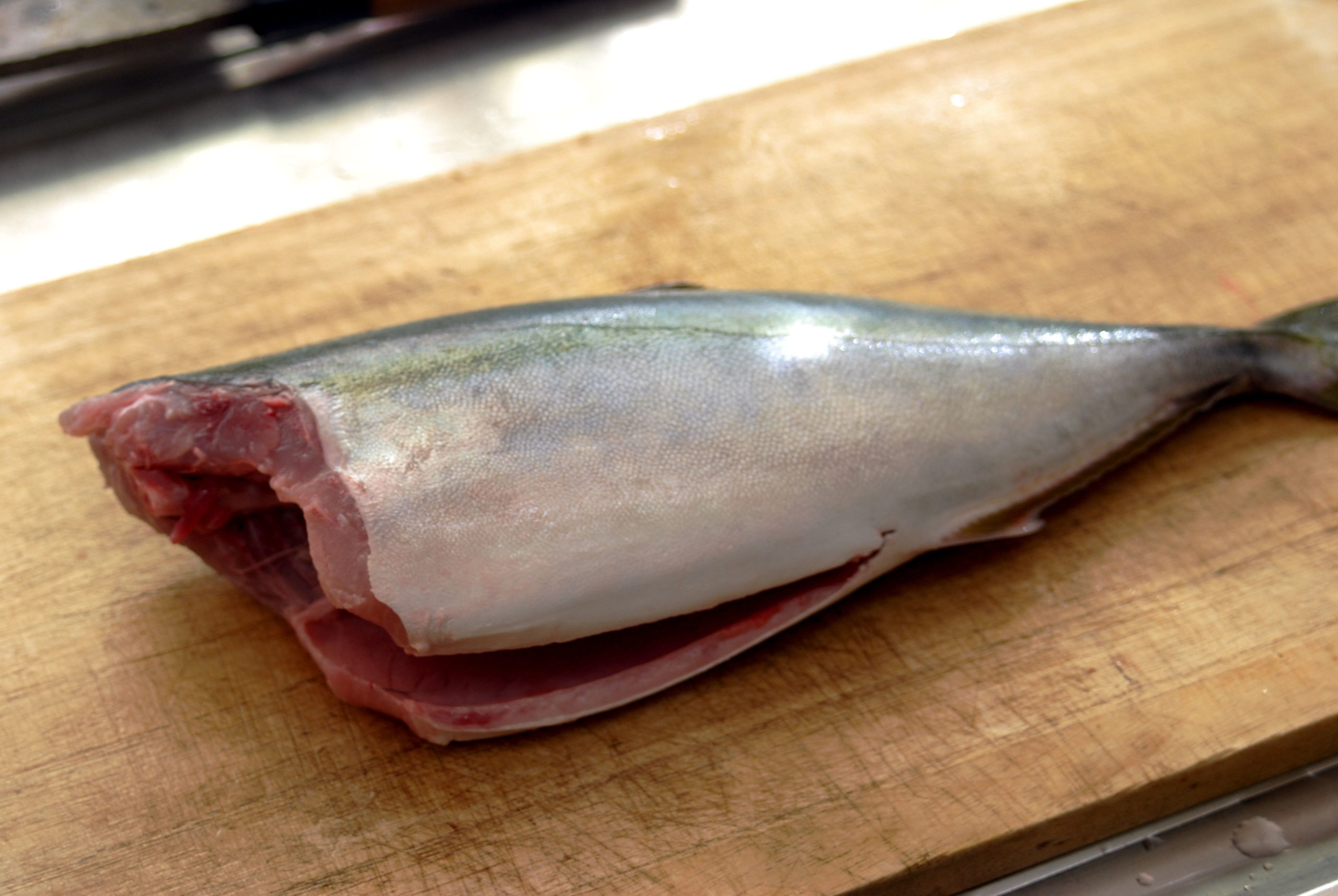 魚の三枚おろし_三枚おろし