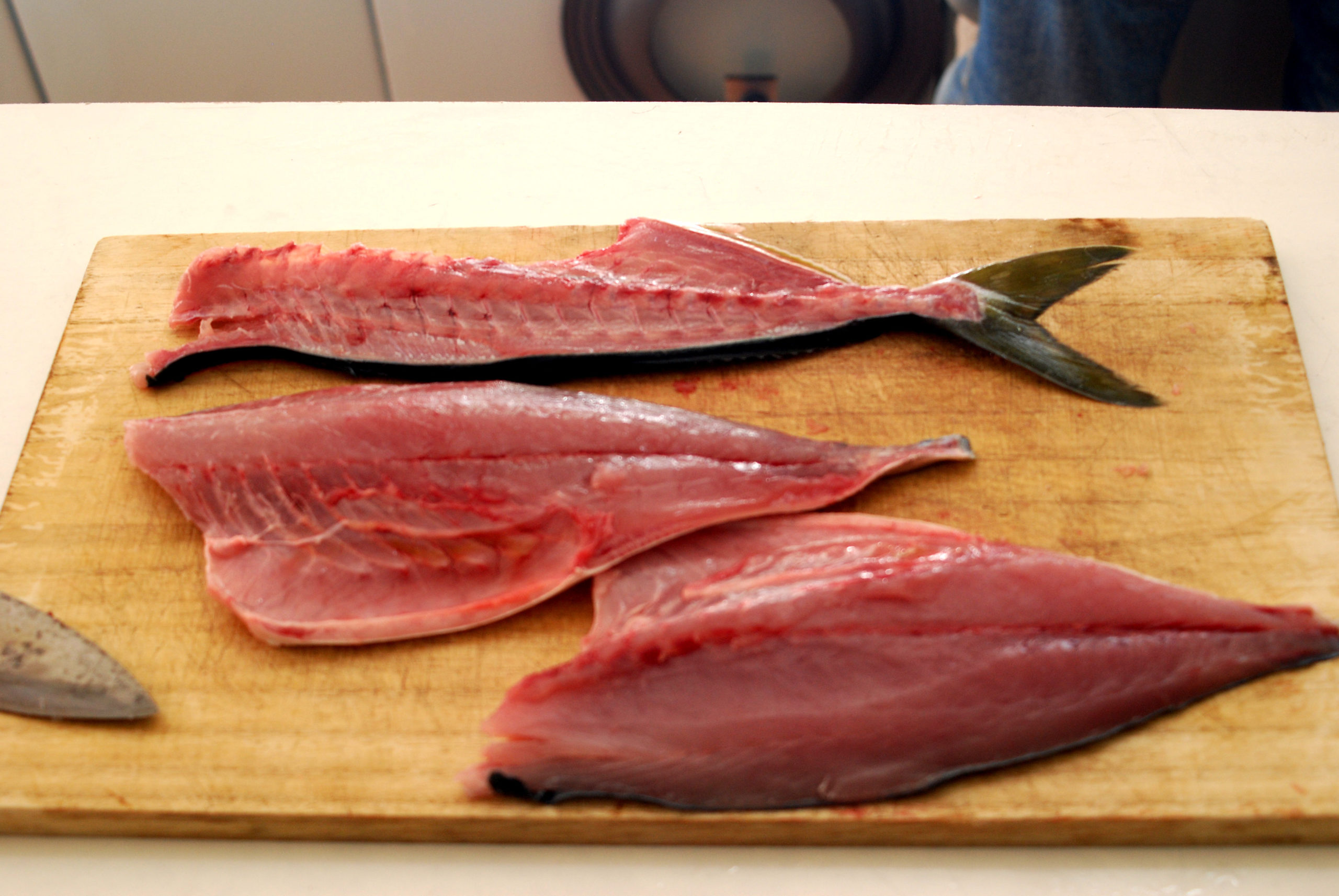 魚の三枚おろし_身の切分け_完成