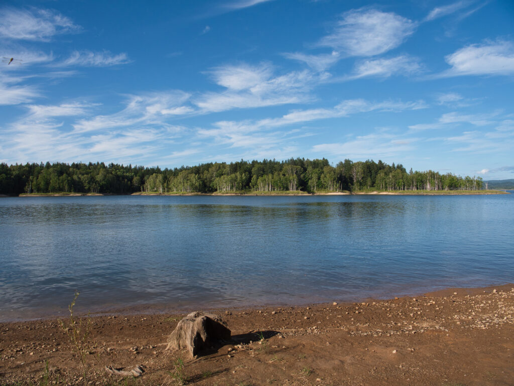 朱鞠内湖のメインターゲットはイトウ