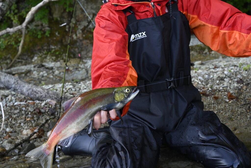 ウェーダータイプはチェストハイのフェルトソール